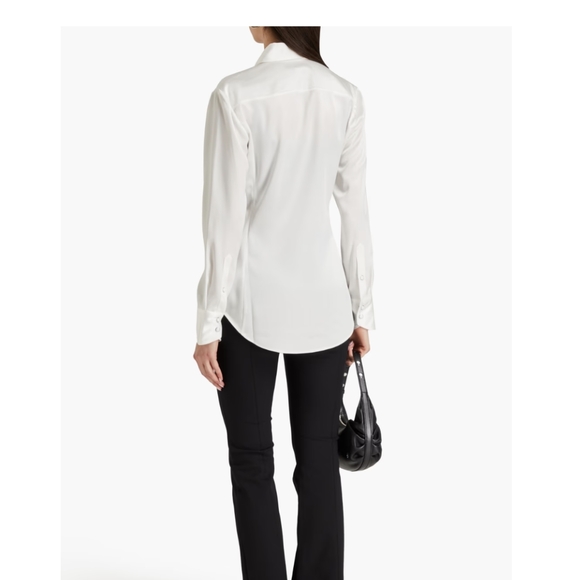 RAG & BONE Antonia satin shirt - Picture 2 of 9
